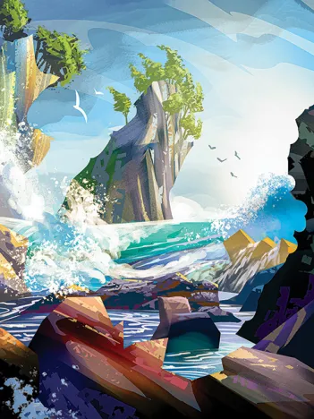 Produit Vagues Côtières Image