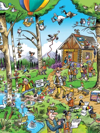 Produit DoodleTown : le Paradis des Ornithologues Image