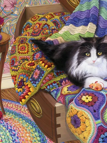 Produit Chat Confortable - Random Cut Image