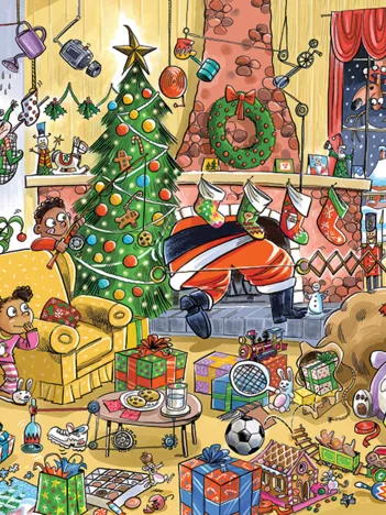 Produit DoodleTown : Attraper le Père Noël - Random Cut Image