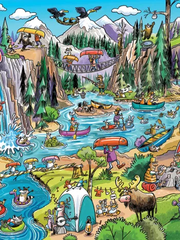 Produit DoodleTown : Pandémonium de Portage - Random Cut Image