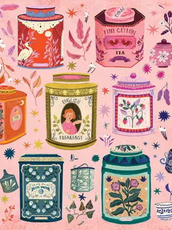 Produit Trésors de Boîtes à Thé - Random Cut Image