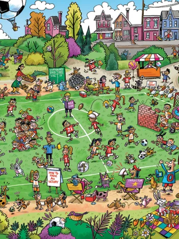 Produit DoodleTown : Pitreries de Hors-Jeu - Random Cut Image