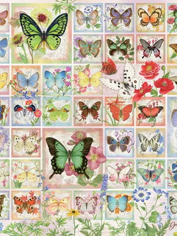 Produit Papillons et Fleurs Image