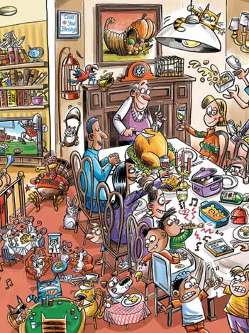 Produit Thanksgiving En Famile Image