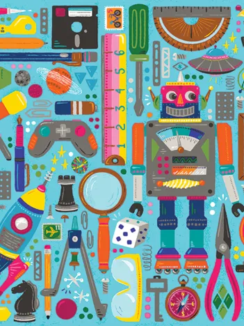 Produit Le Tiroir à Objets du Nerd  - Family Pieces Image