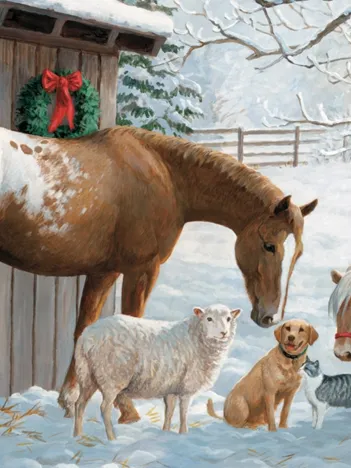 Produit Pièces XXL Familly - Winter Barnyard Image