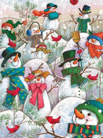 Produit Pièces XXL - Hill of a Lot of Snowmen Image