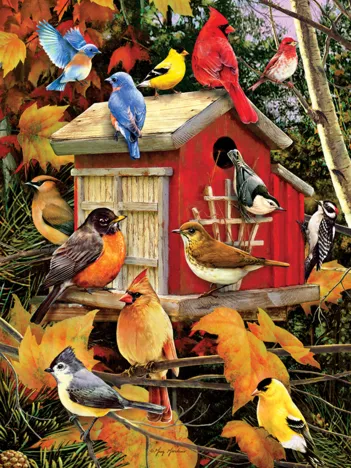 Produit Pièces XXL - Maison d'Oiseau d'Automne Image