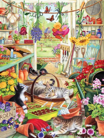 Produit Pièces XXL - Hangar de Rempotage pour Chats - Random Cut Image