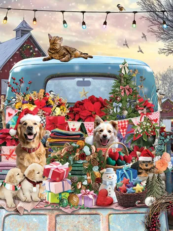 Produit Pièces XXL - Camion de Campagne en Hiver - Random Cut Image