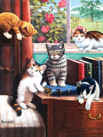 Produit Kevin Walsh - Playtime in the Study Image