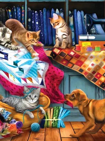 Produit Tom Wood - Quilting Room Mischief Image