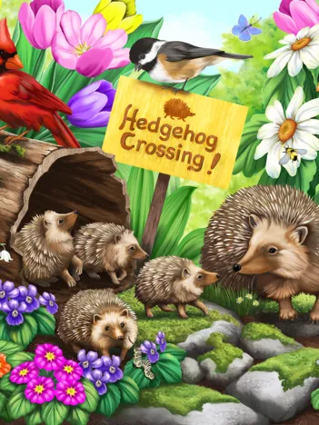 Produit Nancy Wernersbach - Hedgehog Crossing Image
