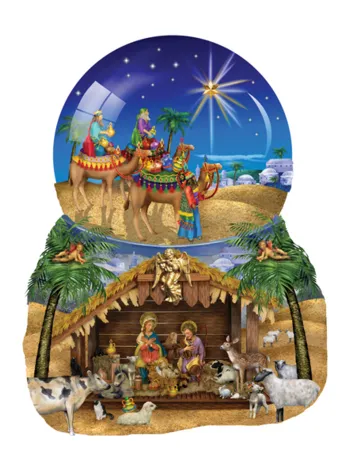 Produit L'Etoile de Bethléem - Puzzle Forme Image