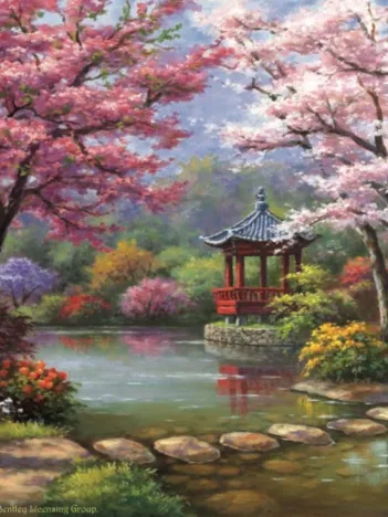 Produit Sung Kim - Spring Pagoda Image