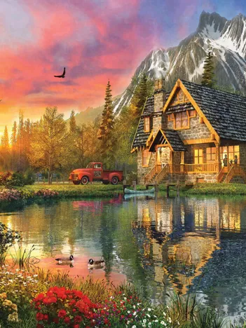 Produit Dominic Davidson - The Mountain Cabin Image