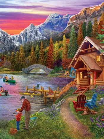 Produit Tom Wood - Stone Bridge Lake Image