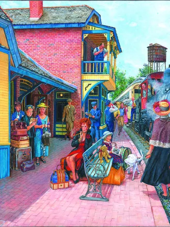 Produit L'attente à la Gare Image