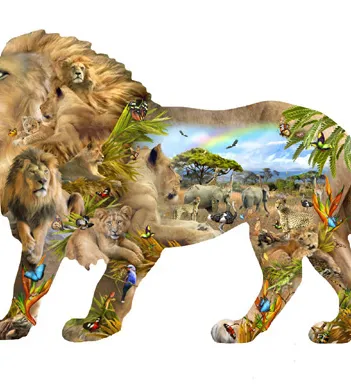 Produit Le Surveillant - Puzzle Forme Image