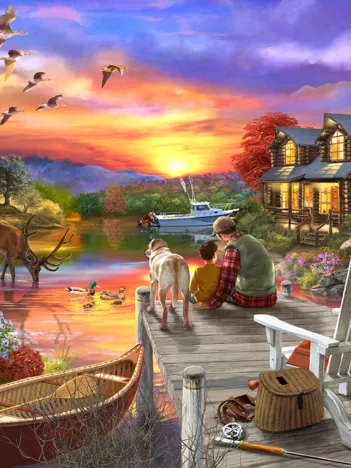 Produit Pièces XXL - Cabane du Coucher du Soleil Image