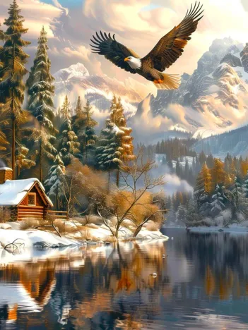 Produit Vol de l'Aigle d'Hiver Image