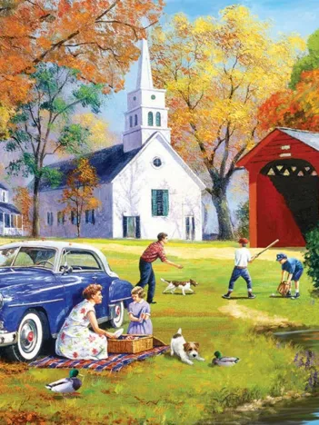 Produit Pièces XXL - Family Time by the River Image