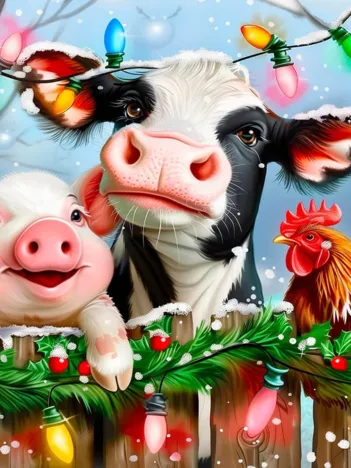 Produit Noël À La Ferme Image