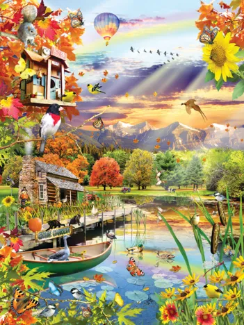 Produit Lori Schory - Autumn Lake Image