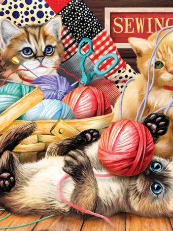 Produit Tom Wood - Kitties Fun Time Image