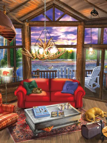 Produit Evening at the Lake Image