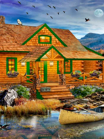 Produit Pièces XXL - Cabane dans la Montagne Bleue Image