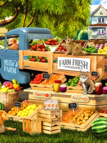 Produit Pièces XXL - Fruits et Légumes de Millie Image