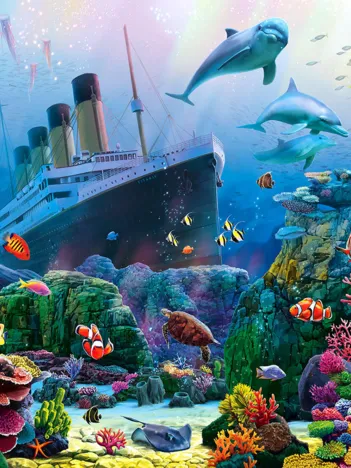Produit Pièces XXL - Le Titanic au Fond de la Mer Image