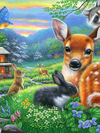 Produit Pièces XXL - Printemps près de la Cabane Image