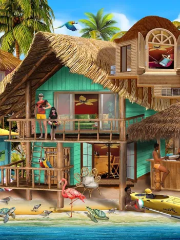 Produit Pièces XXL - Vacances sous les Tropiques Image