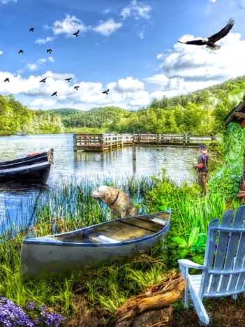 Produit Chalet au Bord du Lac Image