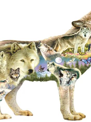 Produit PIèces XXL - Greg Giordano - Meadow Wolf Image