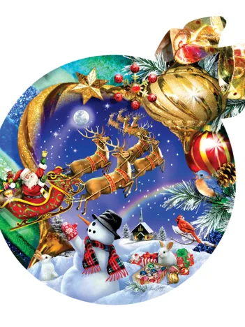 Produit Décoration de Noël - Puzzle Forme Image