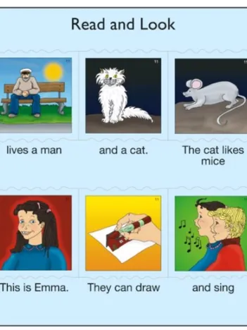 Produit Puzzle Cadre - 2 Puzzles Cadres - Apprendre l'Anglais : Read and Look 11-12 (en Anglais) Image