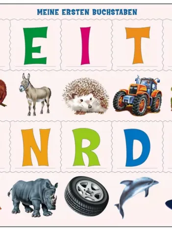 Produit Puzzle Cadre - Meine Ersten Buchstaben Image