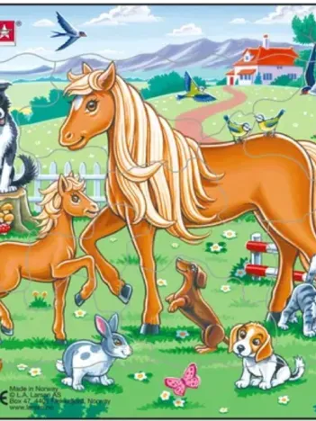 Produit Puzzle Cadre - Ponies & Friends Image