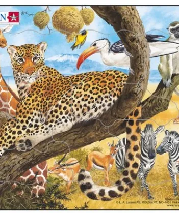Produit Puzzle Cadre - Animaux de la Jungle Image