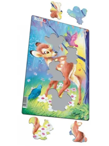 Produit Puzzle Cadre - Animaux de la Forêt - Biche Image