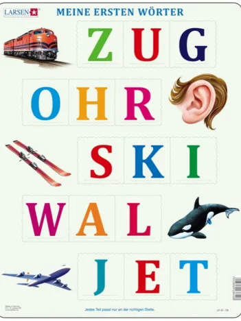 Produit Puzzle Cadre - Apprendre à épeler (en Allemand) Image