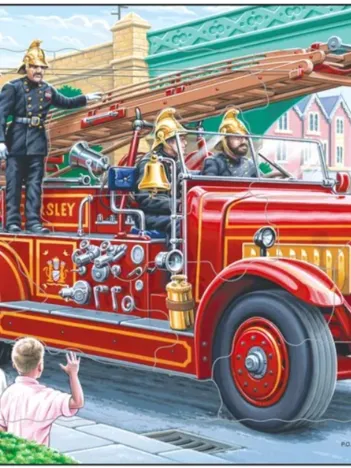 Produit Puzzle Cadre - Fire truck Image