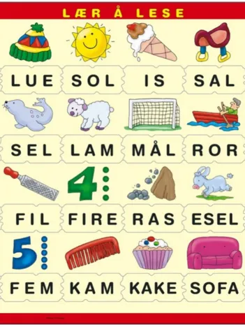 Produit Puzzle Cadre - Apprendre à Lire (en Norvégien) Image