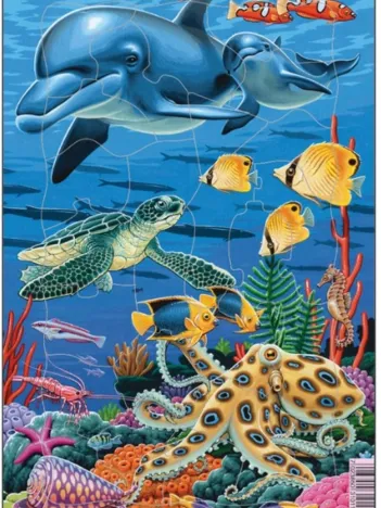 Produit Puzzle Cadre - Animaux Marins Image
