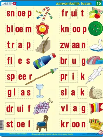 Produit Puzzle Cadre - Apprendre à lire le Néerlandais 4 Image