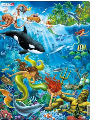 Produit Puzzle Cadre - Les Sirènes Image